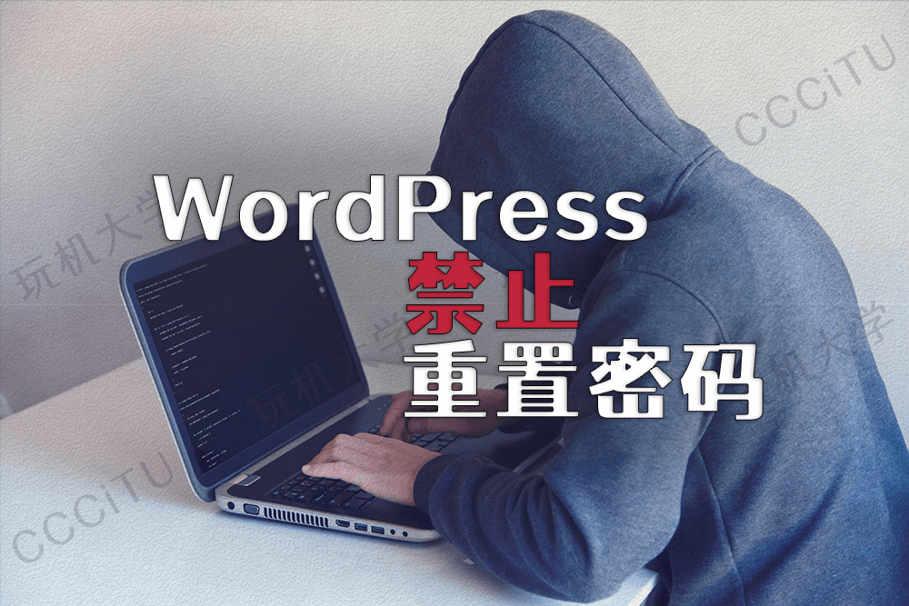 WordPress 禁止密码重置找回功能