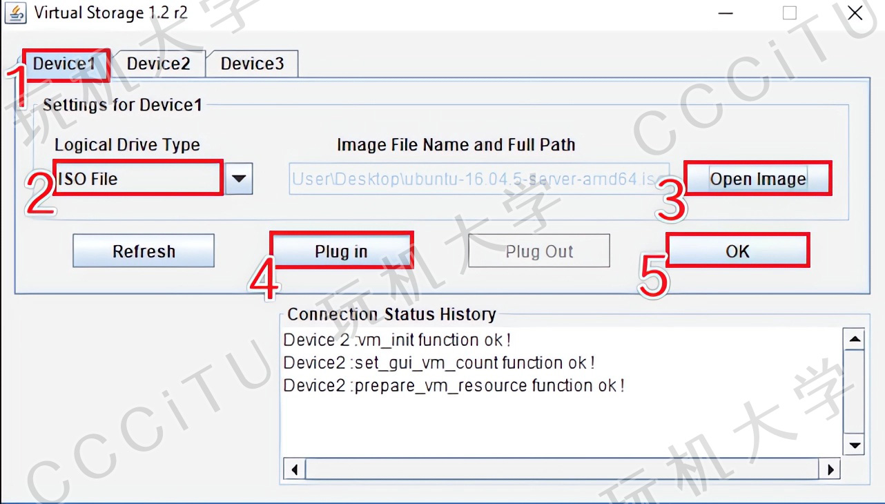 ipmi 加载系统 iso 文件