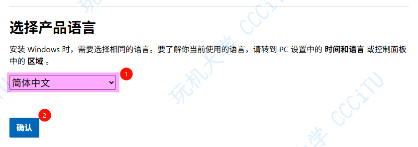 下载 Windows 11 磁盘映像 ISO